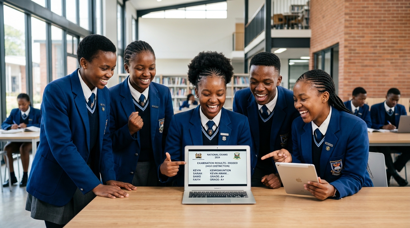 Happy West African Students